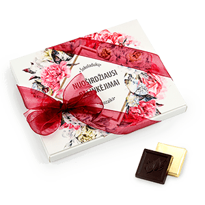 Chocolate set of "Sincere wishes 12" | saldireklama.lt