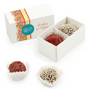 Candies in a promotional box | DUETAS | EASTER GIFTS | saldireklama.lt