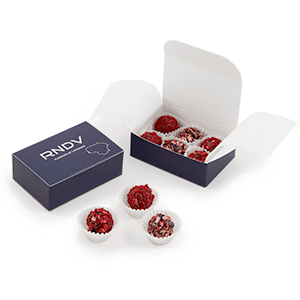 Reklaminė saldainių dėžutė | ETUDE | su logo | saldireklama.lt