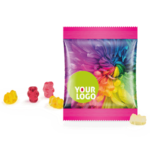 Promotional gummies 7 g | GUMMY BEAR | personalized business bag