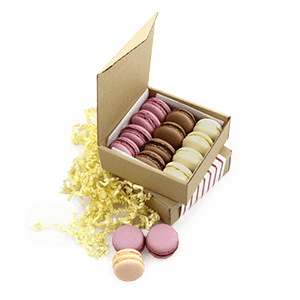 Macarons in the box "Eco Mini"