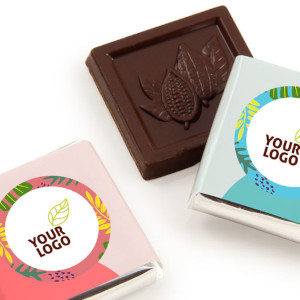 Chocolate bar 5g | MONO | Sustainable gifts with logo | saldireklama.lt