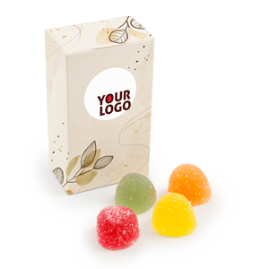 Promotion jelly candy box | COLORS OF JOY | custom printed with logo | saldireklama.lt
