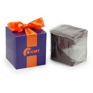 Chocolate Ingot in box | SMALL CUBE | saldireklama.lt