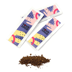 Instant coffee, 2 g  | promotional sachets with logo | saldireklama.lt
