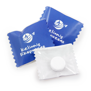 Promotional sweets SWEET MARK | VITAMIN C packet with logo